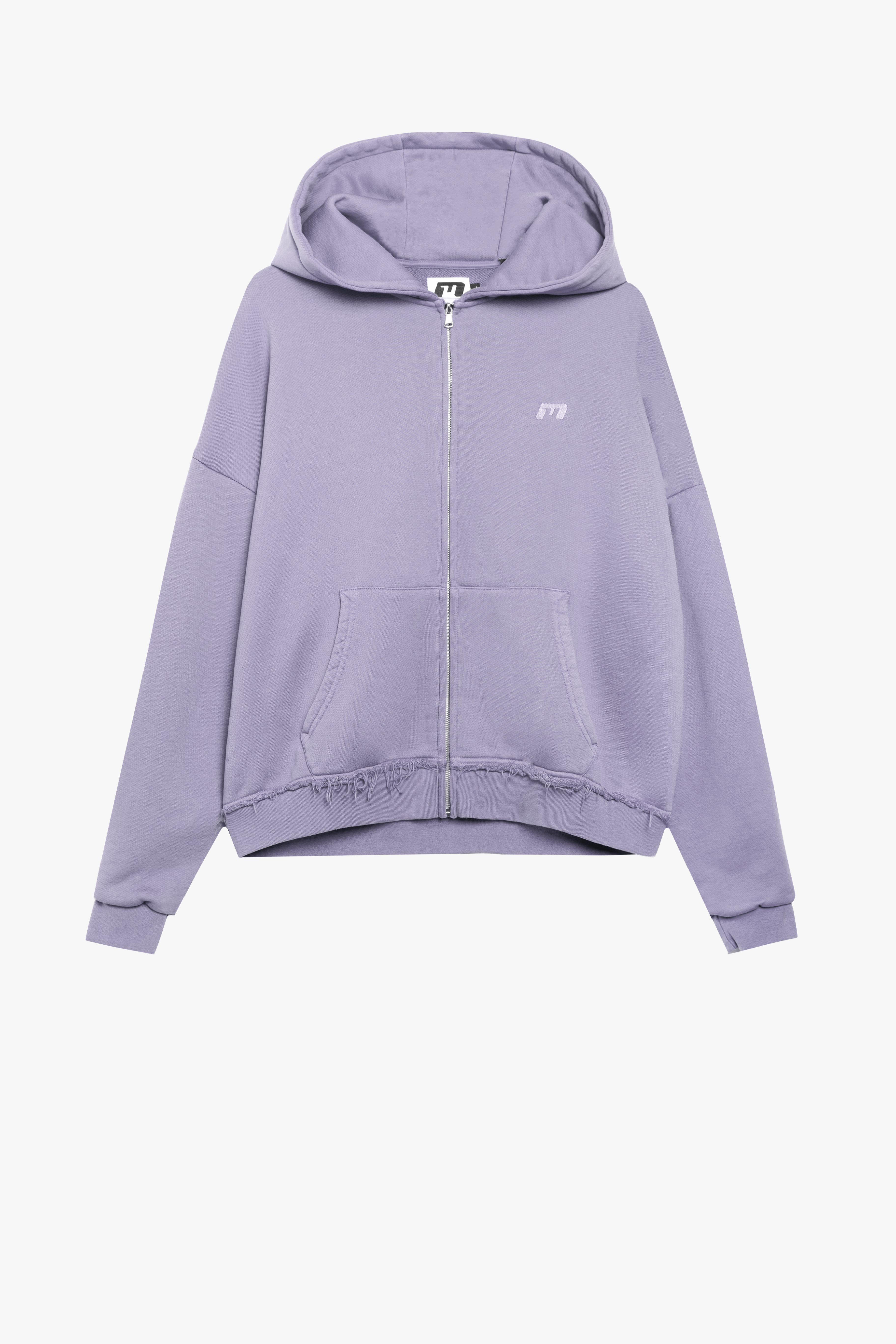 'everyday' lavender zip