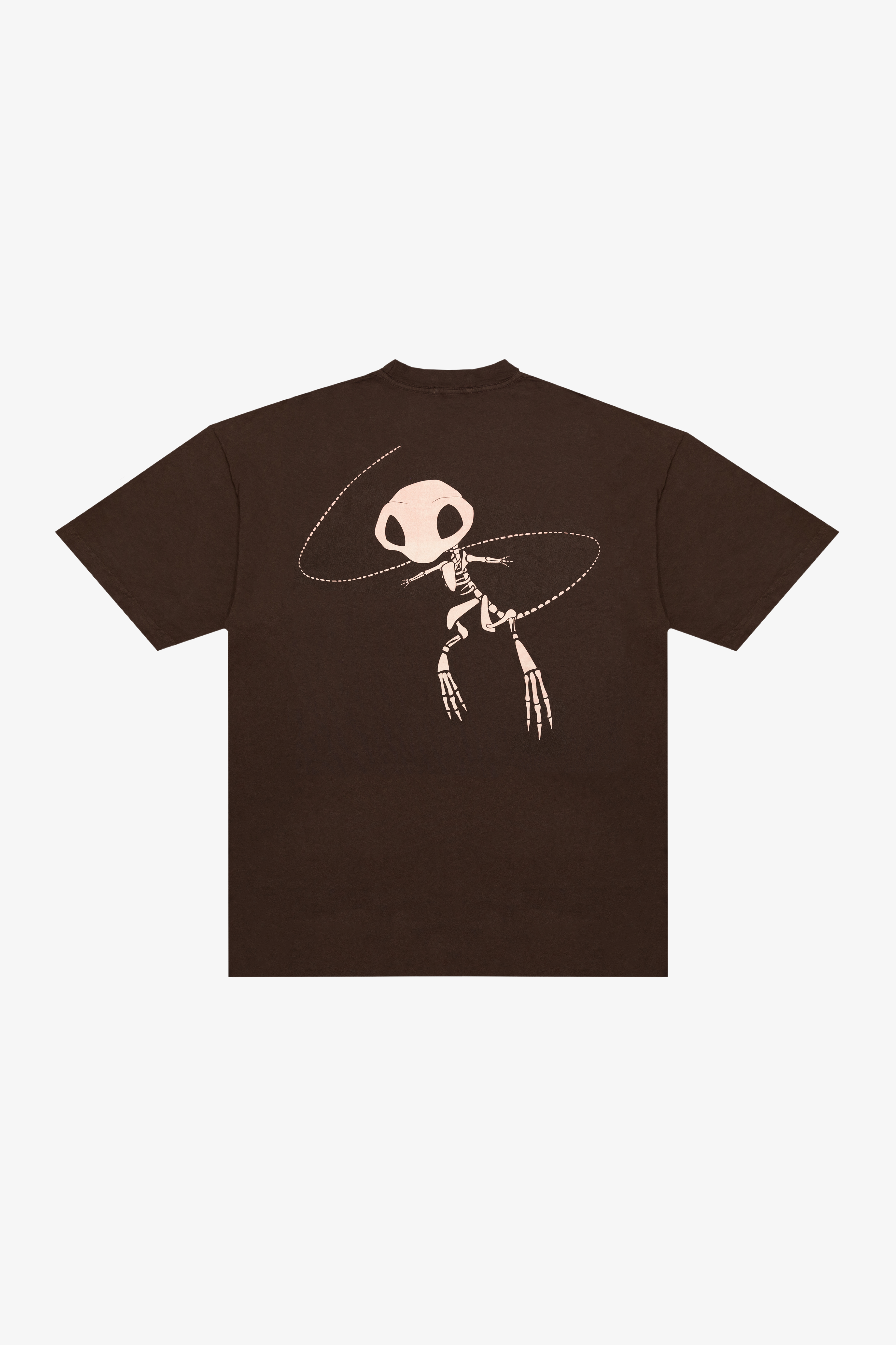 chocolate 'fossil' tee