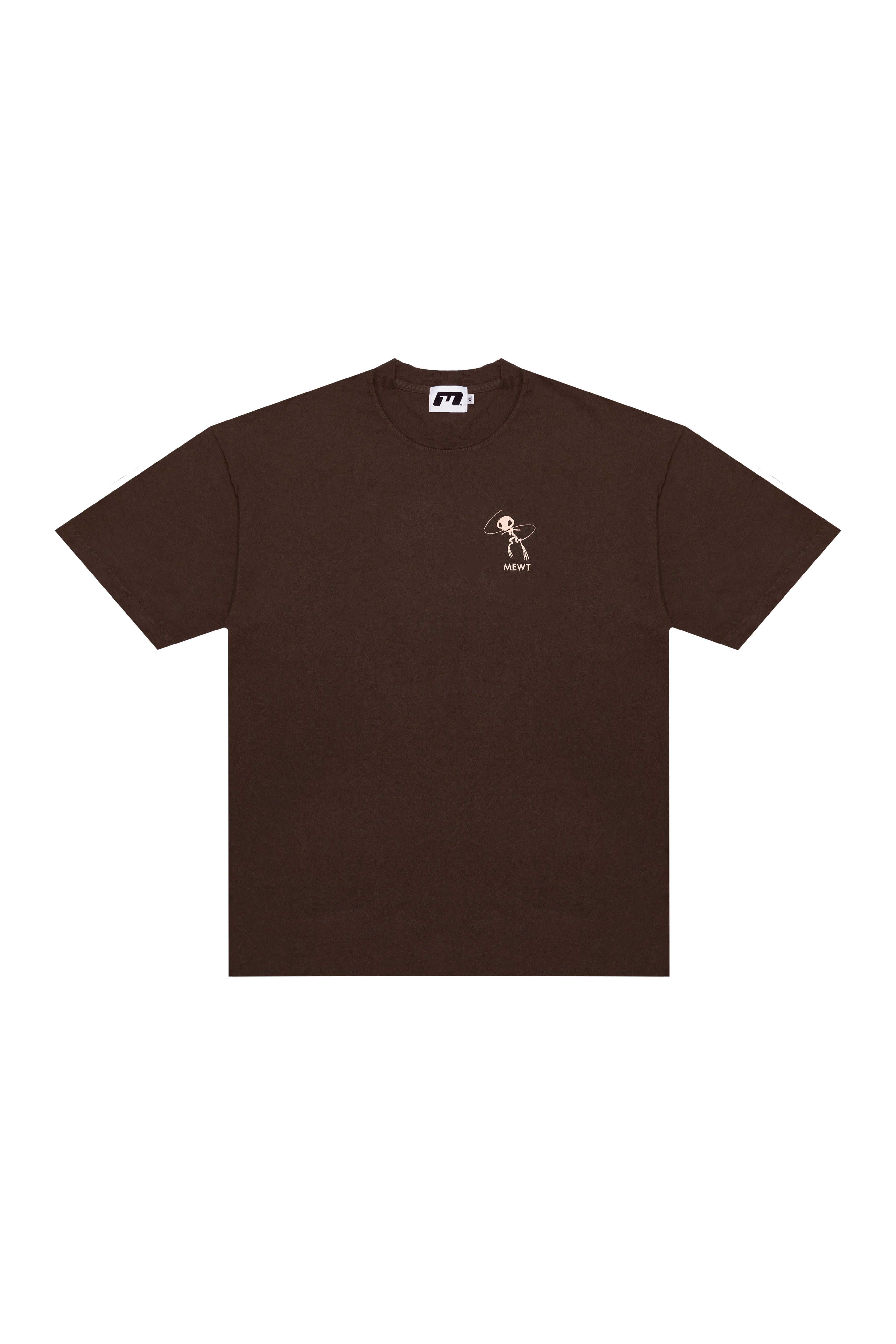 chocolate 'fossil' tee