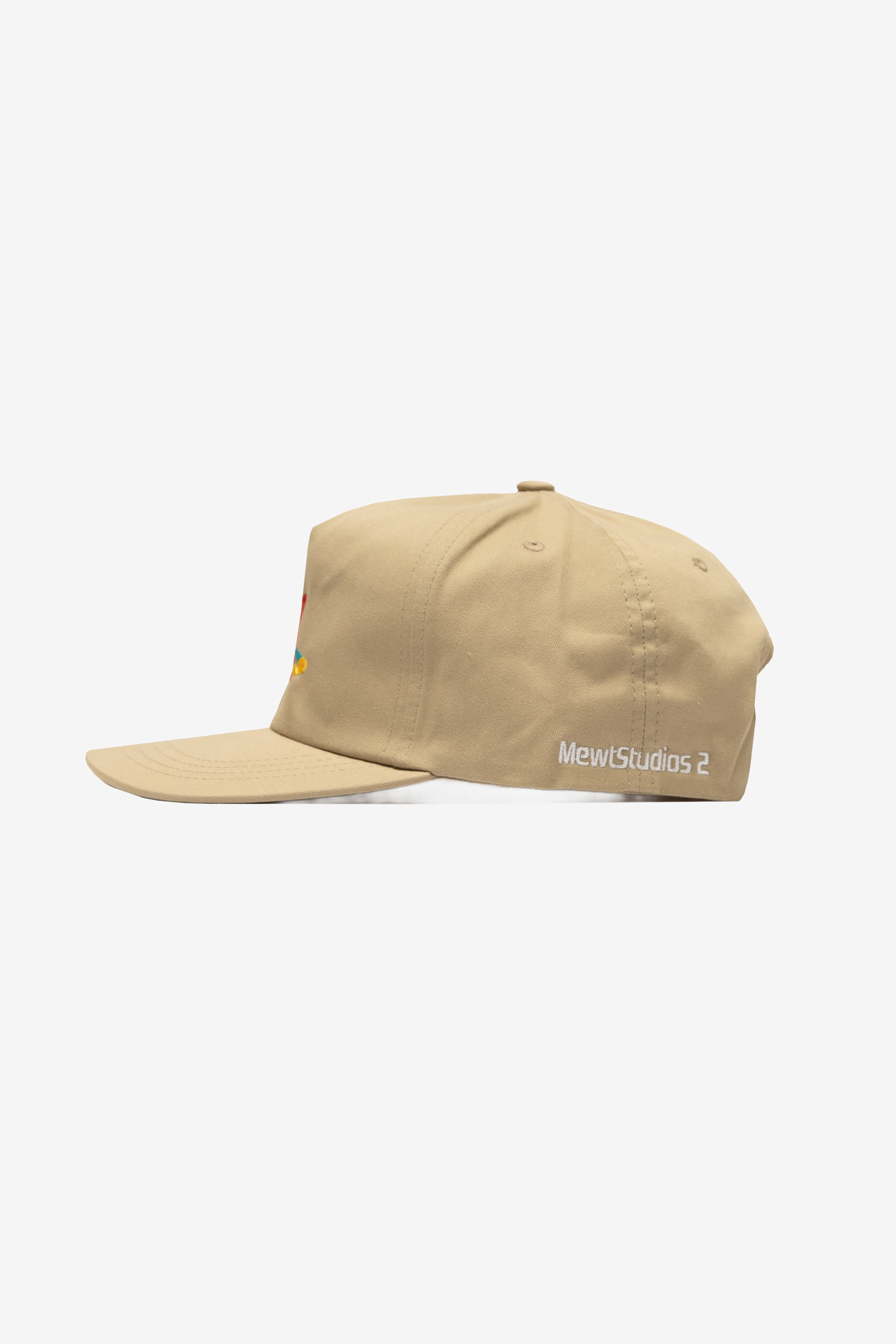 khaki 'MewtStation' snapback