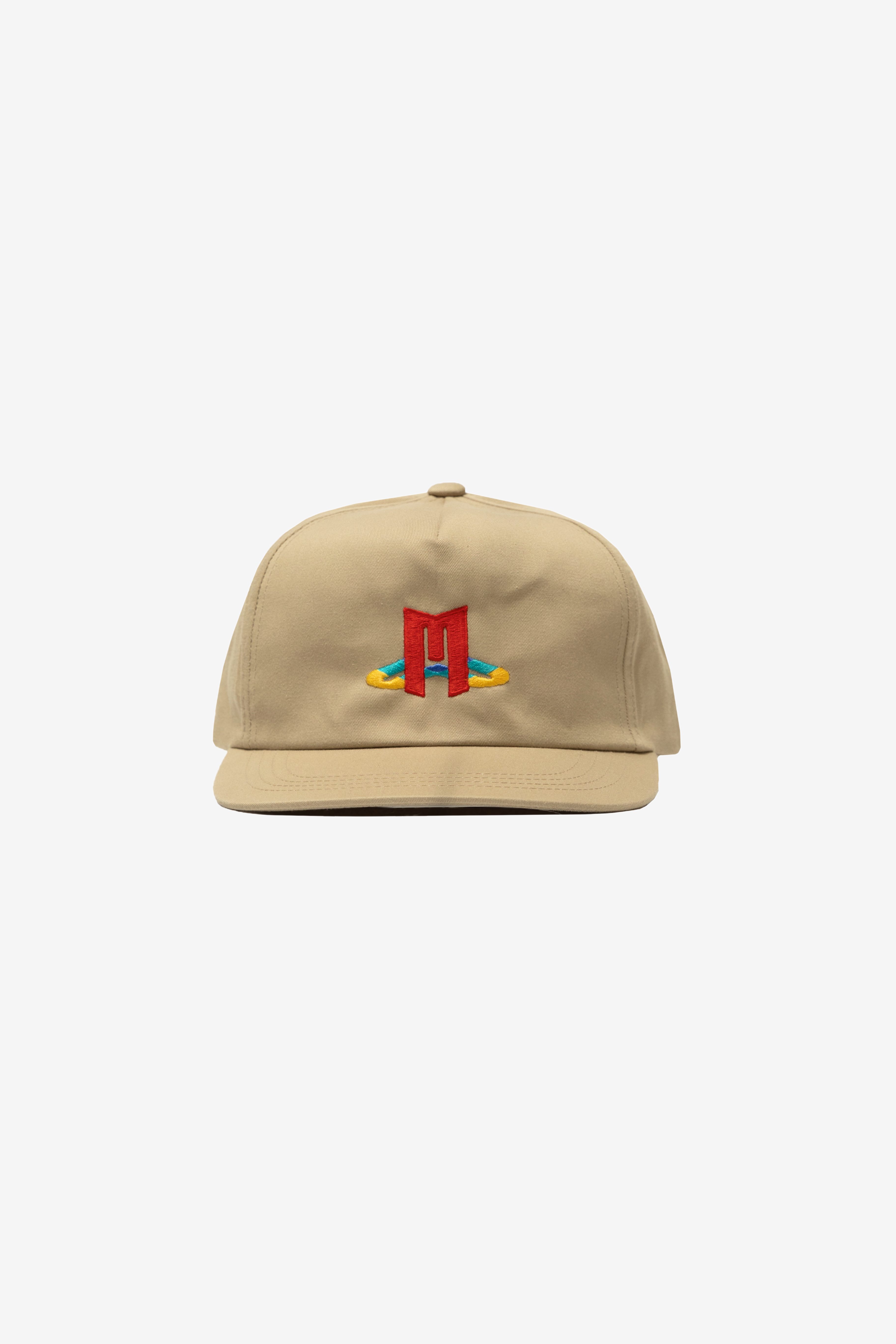 khaki 'MewtStation' snapback