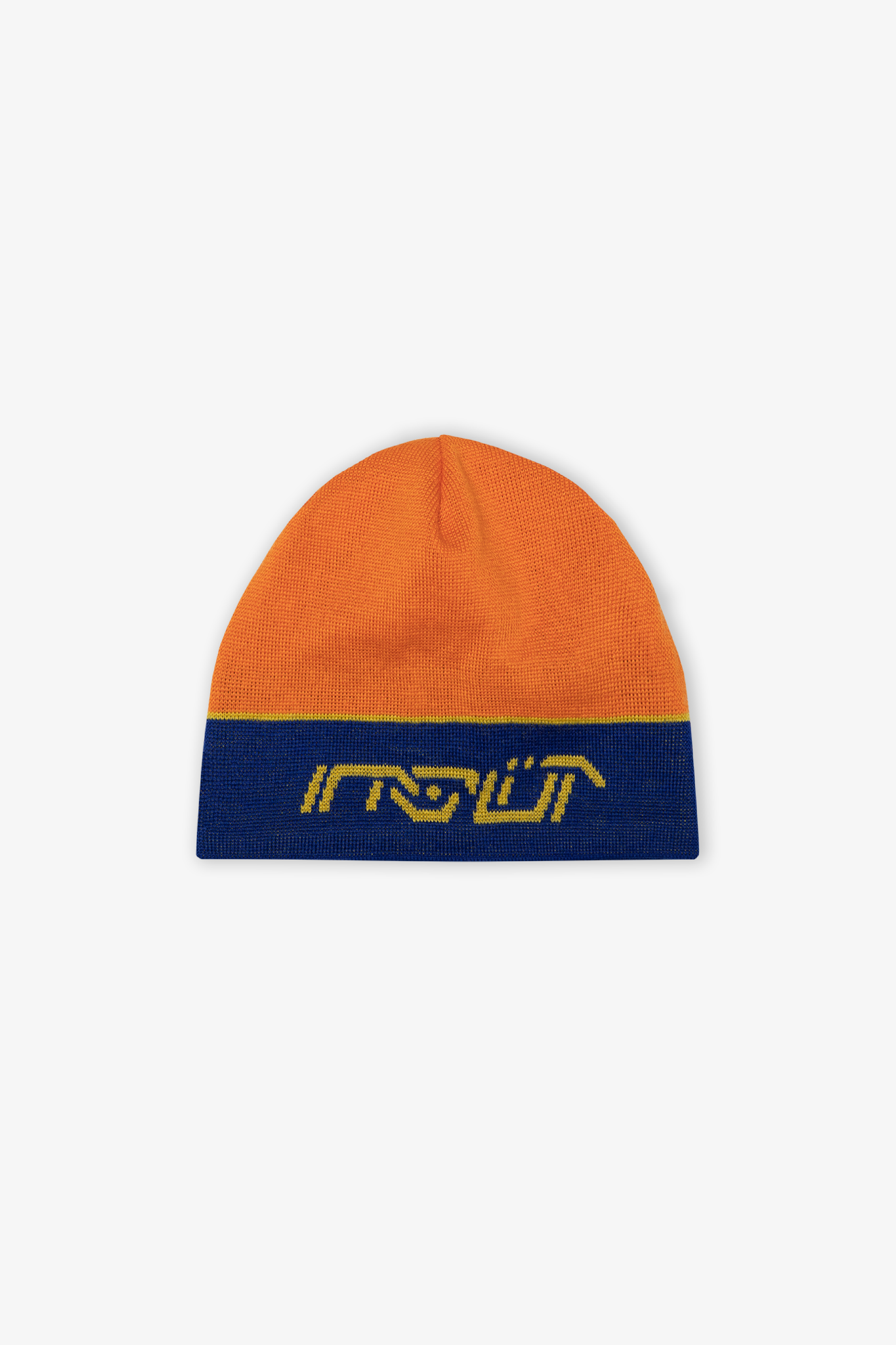 mewt orange tricolor beanie